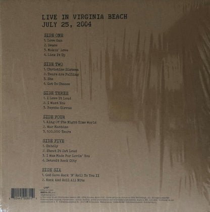 Kiss - Off The Soundboard Live In Virginia Beach July 25, 2004 | Mint (M) Mint (M)-