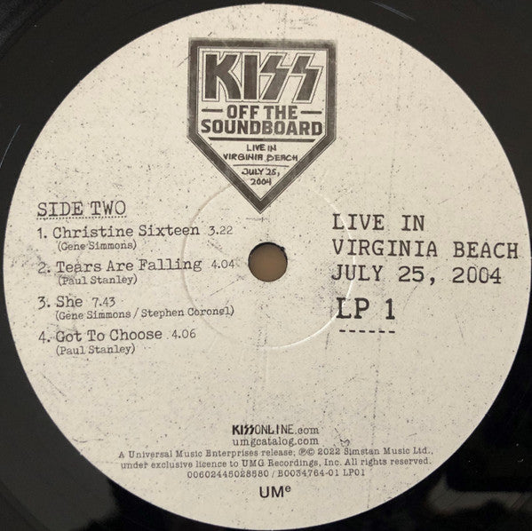 Kiss - Off The Soundboard Live In Virginia Beach July 25, 2004 | Mint (M) Mint (M)-