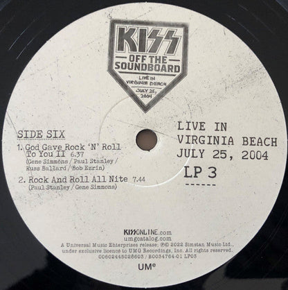 Kiss - Off The Soundboard Live In Virginia Beach July 25, 2004 | Mint (M) Mint (M)-