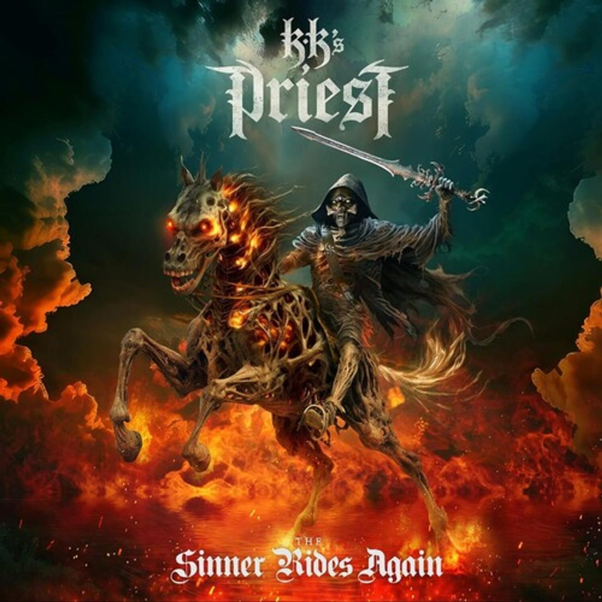KK's Priest - The Sinner Rides Again (Clear Vinyl) | Mint (M) Mint (M)-