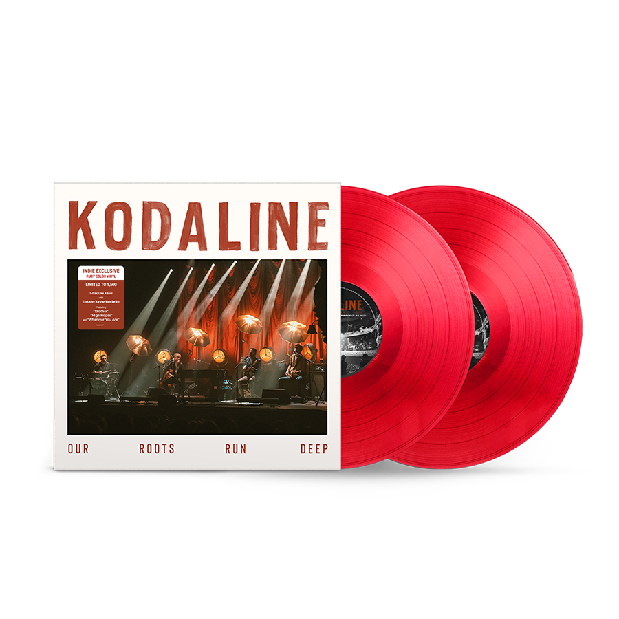 Kodaline - Our Roots Run Deep (Limited Edition, Clear Vinyl, Red, Indie Exclusive) (2 Lp's) | Mint (M) Mint (M)-