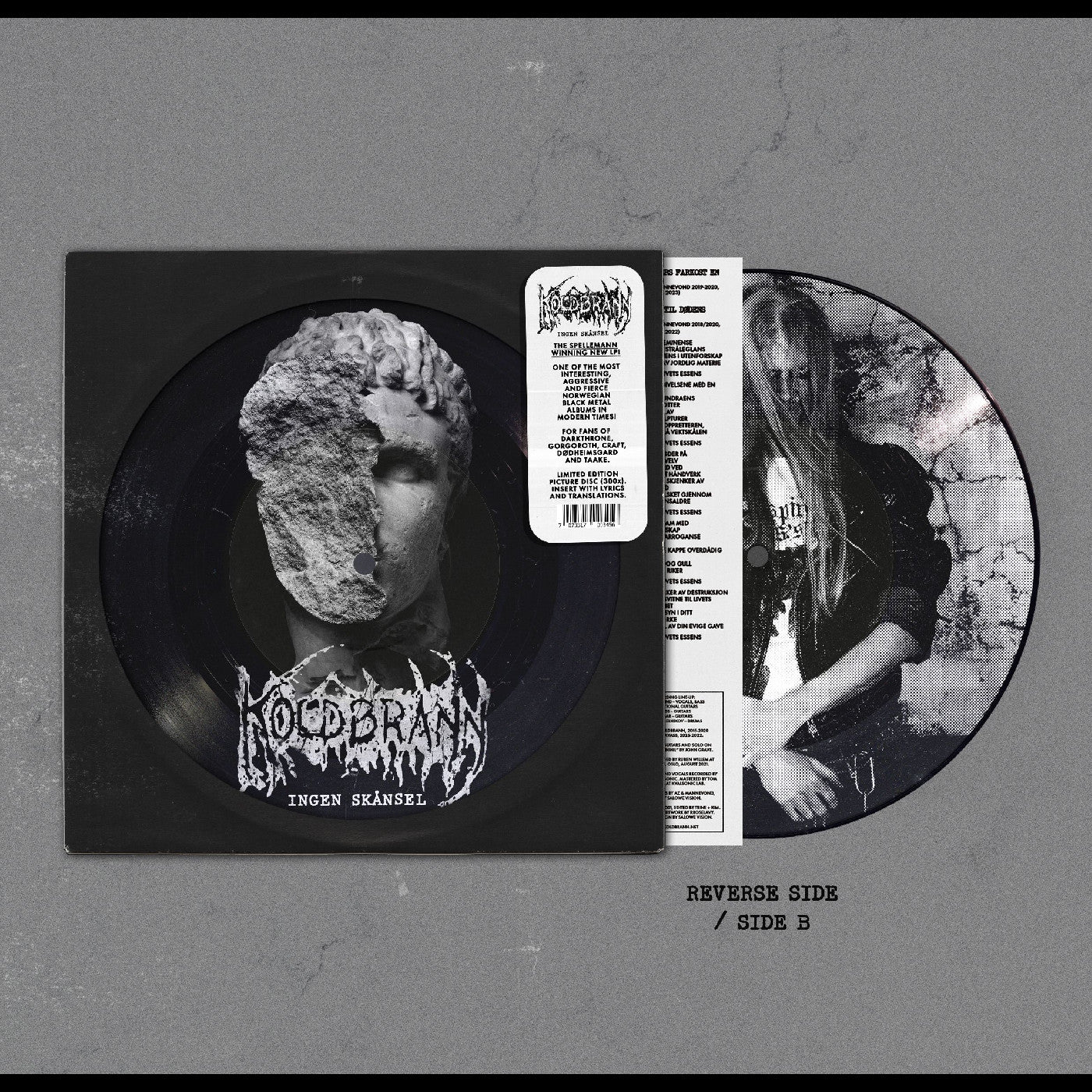 Koldbrann - Ingen Skånsel (VINYL PICTURE DISC) | Mint (M) Mint (M)-