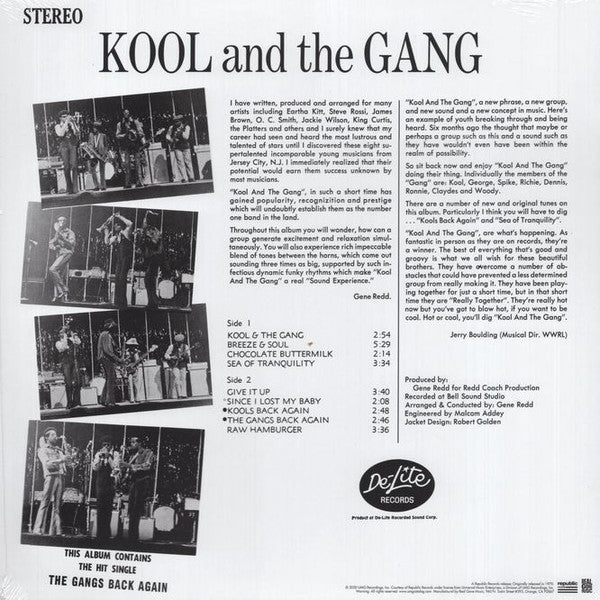 Kool & The Gang - Kool And The Gang | Mint (M) Mint (M)-