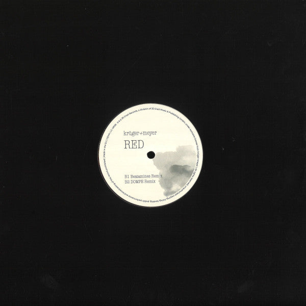Krüger + Meyer - Red Ep | Mint (M) Mint (M)--
