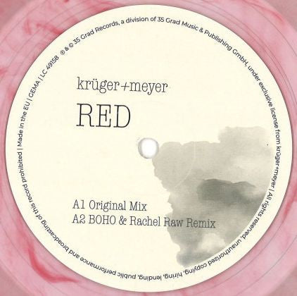 Krüger + Meyer - Red Ep | Mint (M) Mint (M)--