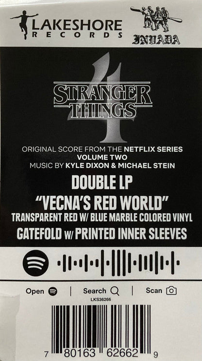 Kyle Dixon (2) & Michael Stein (9) - Stranger Things 4 · Volume Two (Original Score From The Netflix Series) | Mint (M) Mint (M)-
