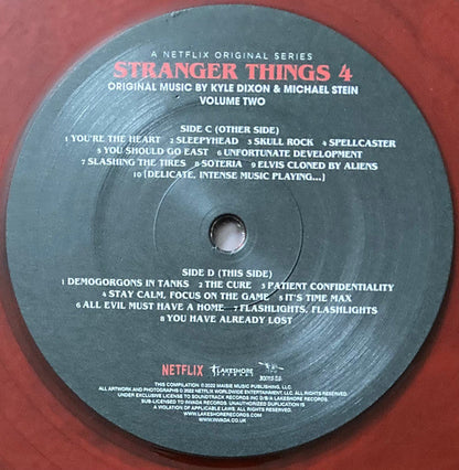 Kyle Dixon (2) & Michael Stein (9) - Stranger Things 4 · Volume Two (Original Score From The Netflix Series) | Mint (M) Mint (M)-