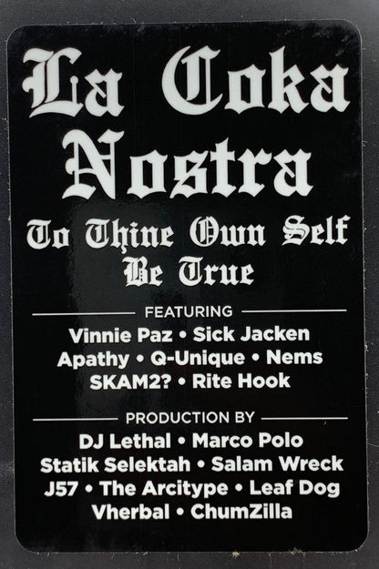 La Coka Nostra - To Thine Own Self Be True | Mint (M) Mint (M)-