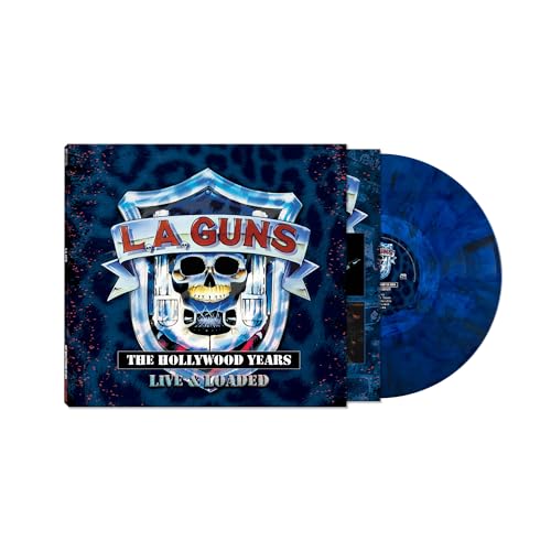 L.A. Guns - The Hollywood Years - Live & Loaded (LTD Blue Marble VINYL LP Cleopatra CLO6583LP-BL-MAR) | NEW-