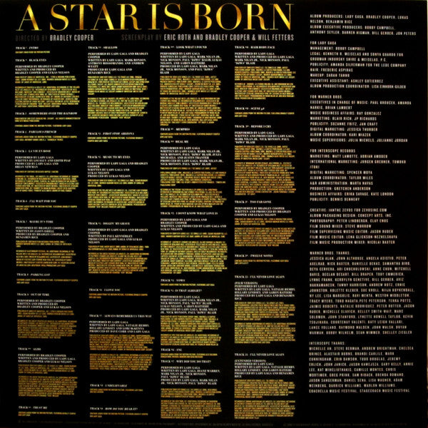 Lady Gaga, Bradley Cooper - A Star Is Born Soundtrack | Mint (M) Mint (M)-