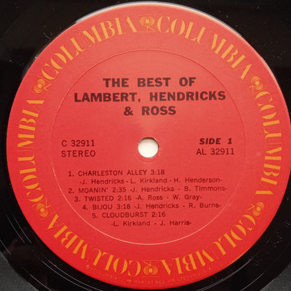Lambert, Hendricks & Ross - The Best Of Lambert, Hendricks & Ross | Near Mint (NM) Very Good Plus (VG+)-