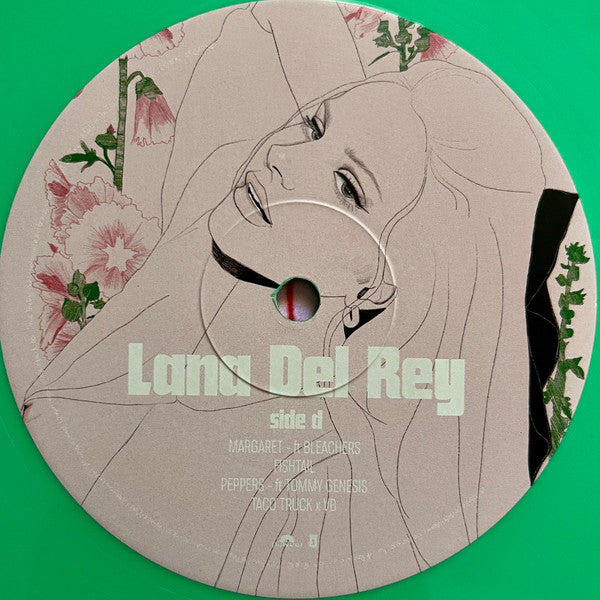 Lana Del Rey - Did You Know That There's A Tunnel Under Ocean Blvd (2x GREEN VINYL ALTERNATE COVER) | Mint (M) Mint (M)