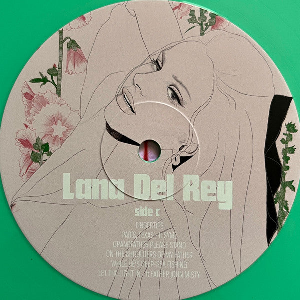 Lana Del Rey - Did You Know That There's A Tunnel Under Ocean Blvd (2x GREEN VINYL ALTERNATE COVER) | Mint (M) Mint (M)