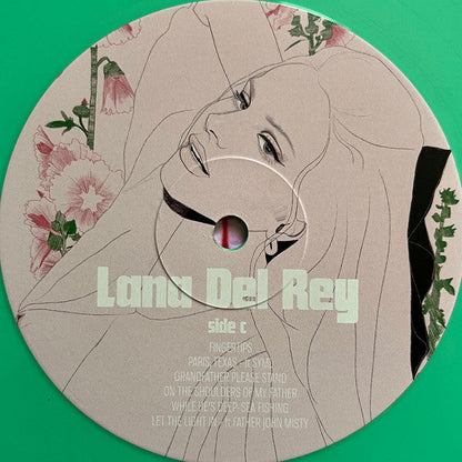Lana Del Rey - Did You Know That There's A Tunnel Under Ocean Blvd (2x GREEN VINYL ALTERNATE COVER) | Mint (M) Mint (M)