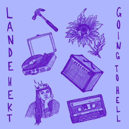 Lande Hekt - Going To Hell (PINK VINYL) | Mint (M) Mint (M)-