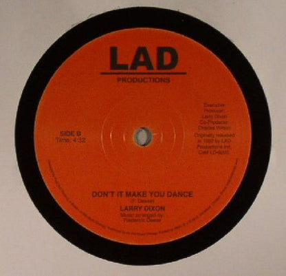 Larry Dixon - The Only One / Don't It Make You Dance (VINYL 7") | Mint (M) Mint (M)-