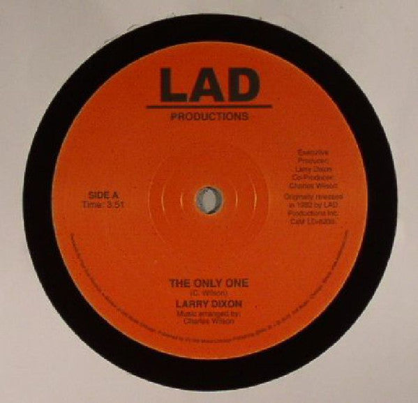 Larry Dixon - The Only One / Don't It Make You Dance (VINYL 7") | Mint (M) Mint (M)-