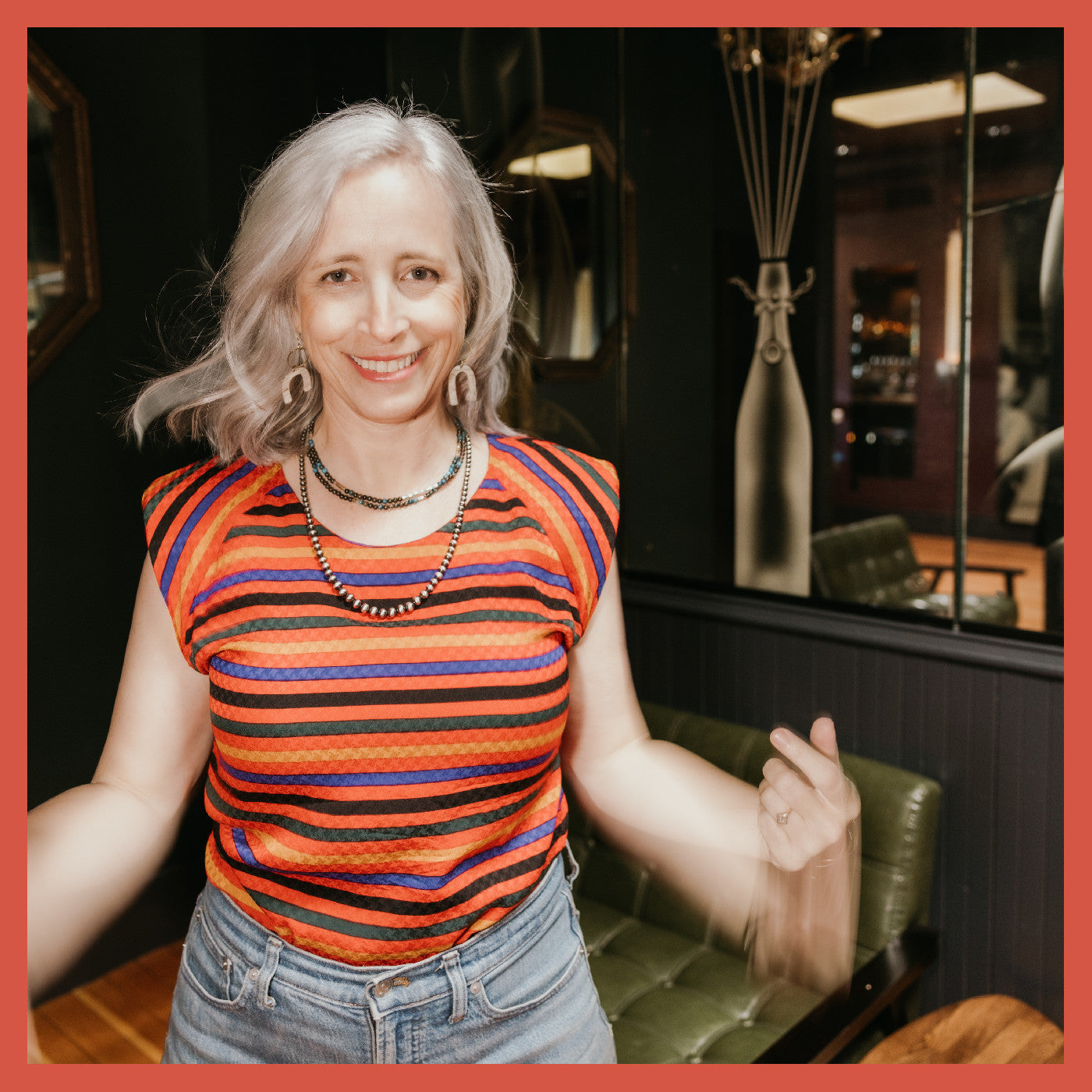 Laura Veirs - (PRESALE 8/14/26) Temple Songs (CLEAR RED VINYL LP RAVEN MARCHING BAND LP-RMB-021C 2026) | Mint (M) Mint (M)-