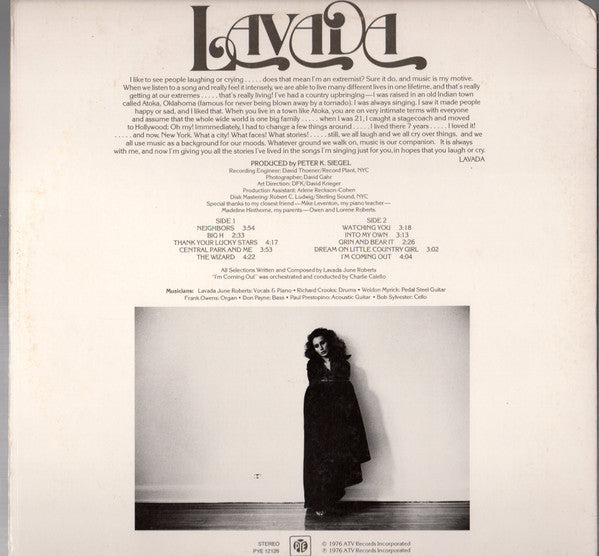 Lavada - Lavada | Near Mint (NM) Very Good Plus (VG+)-
