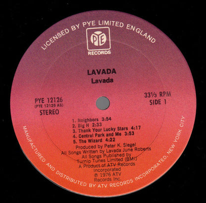 Lavada - Lavada | Near Mint (NM) Very Good Plus (VG+)-
