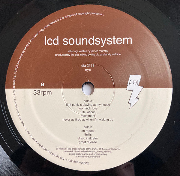 LCD Soundsystem - LCD Soundsystem (VINYL) | Mint (M) Mint (M)-