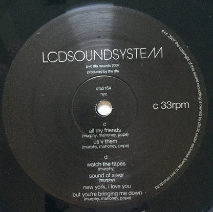 LCD Soundsystem - Sound Of Silver (2xVINYL) | Mint (M) Mint (M)-