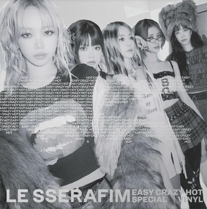 LE SSERAFIM - Easy-Crazy-Hot' Special Vinyl (IEX Carbon Black VINYL) | Mint (M) Mint (M)-