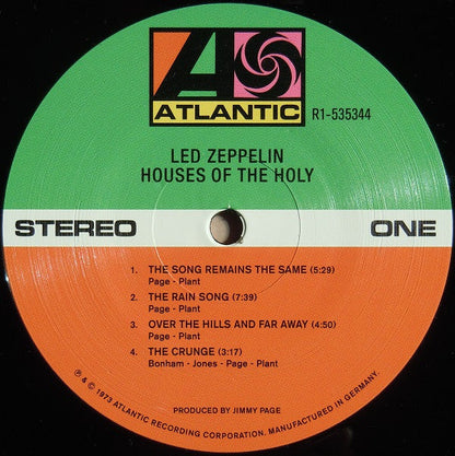 Led Zeppelin - Houses Of The Holy | Mint (M) Mint (M)-