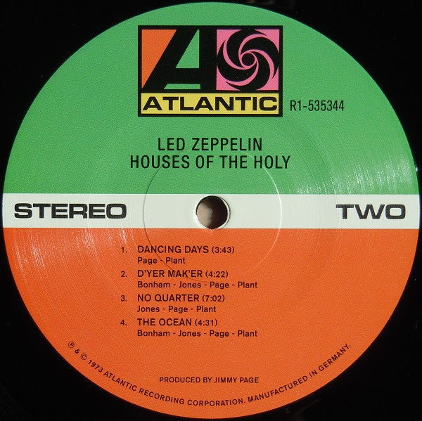 Led Zeppelin - Houses Of The Holy | Mint (M) Mint (M)-