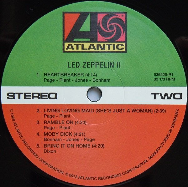 Led Zeppelin - Led Zeppelin II | Mint (M) Mint (M)-