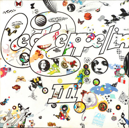 Led Zeppelin Led Zeppelin III Atlantic LP, Album, RE, RM, 180 Mint (M) Mint (M)-