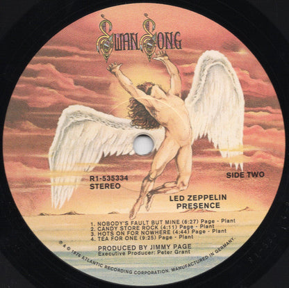 Led Zeppelin - Presence (VINYL) | Mint (M) Mint (M)-