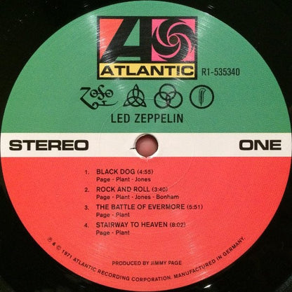 Led Zeppelin - Untitled (Vinyl) | Mint (M) Mint (M)-