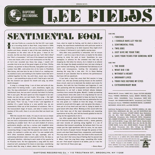 Sentimental Fool | Mint (M) Mint (M)-