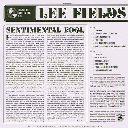 Sentimental Fool | Mint (M) Mint (M)-
