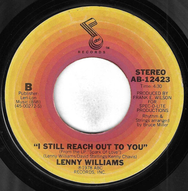 Lenny Williams - Midnight Girl | Very Good Plus (VG+) Generic-