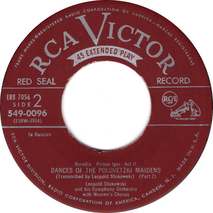 Leopold Stokowski - Dances Of The Polovetzki Maidens / In The Steppes Of Central Asia *2X7"* | Near Mint (NM) Near Mint (NM)-