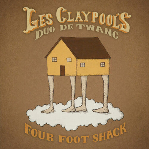 Les Claypool's Duo De Twang - Four Foot Shack (Colored Vinyl, Gold) (2 Lp's) | Mint (M) Mint (M)-