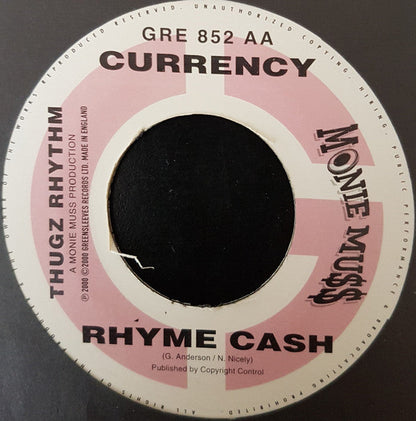 Lexxus / Currency - Connis / Rhyme Cash | Very Good Plus (VG+) Generic--