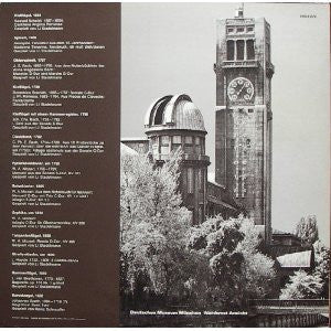 Li Stadelmann, Heinz Schnauffer - Deutsches Museum - Alte Musik Aus Vier Jahrhunderten | Near Mint (NM) Very Good Plus (VG+)-