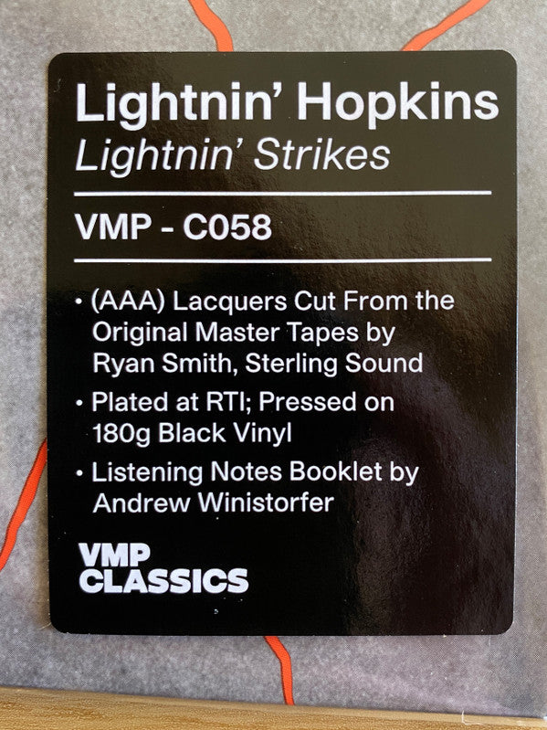 Lightnin' Hopkins - Lightnin' Strikes | Mint (M) Mint (M)-