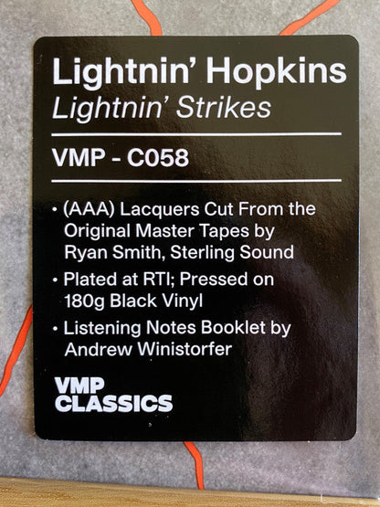 Lightnin' Hopkins - Lightnin' Strikes | Mint (M) Mint (M)-