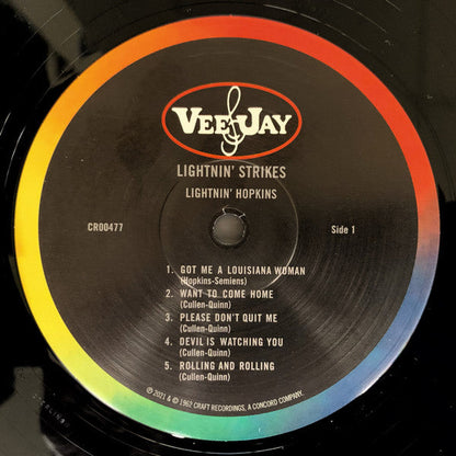 Lightnin' Hopkins - Lightnin' Strikes | Mint (M) Mint (M)-