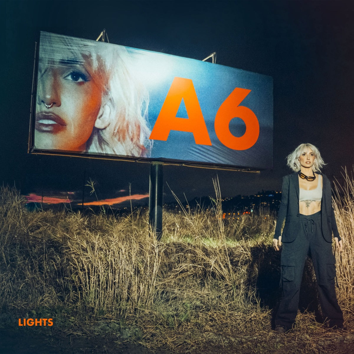 Lights - A6 (Ltd Indie Exclusive Glow-In-The-Dark VINYL) | Mint (M) Mint (M)-