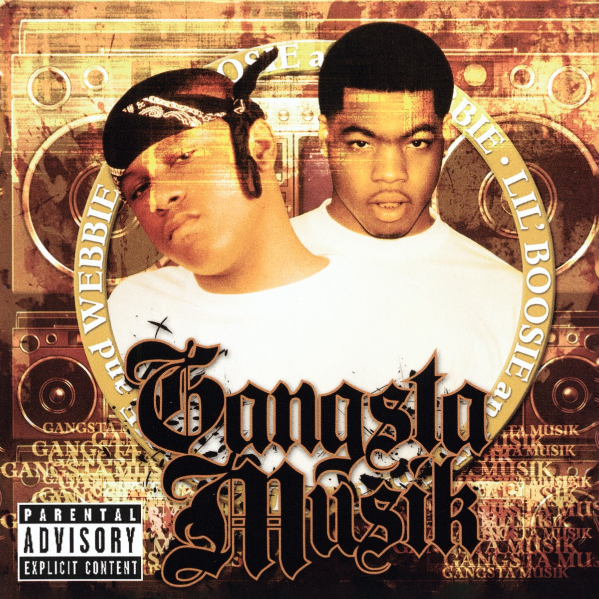 Lil Boosie & Webbie - Gangsta Musik (VINYL 2xLP Trill 808391273092) | NEW-