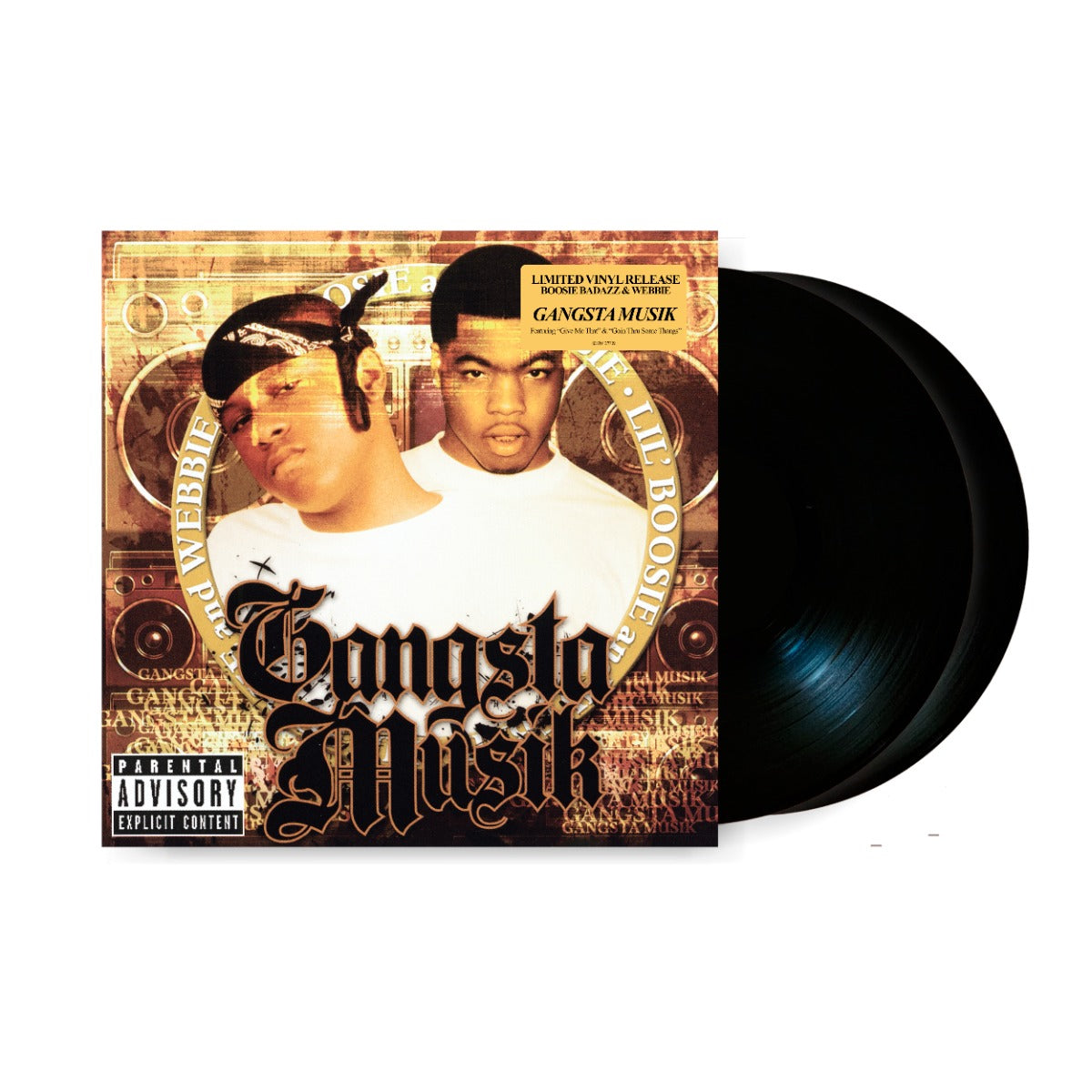 Lil Boosie & Webbie - Gangsta Musik (VINYL 2xLP Trill 808391273092) | NEW-