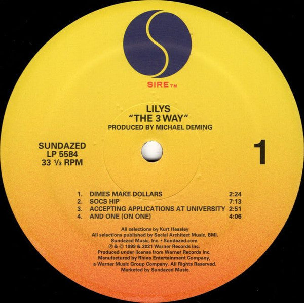 Lilys - The 3 Way (VINYL) | Mint (M) Mint (M)-