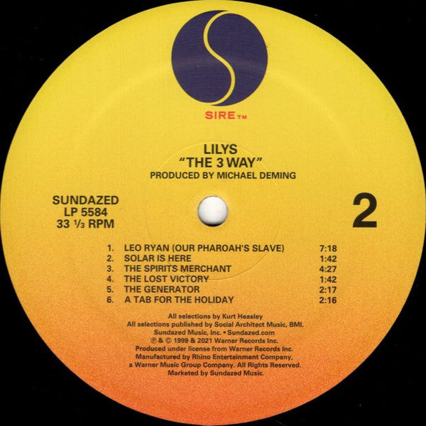 Lilys - The 3 Way (VINYL) | Mint (M) Mint (M)-