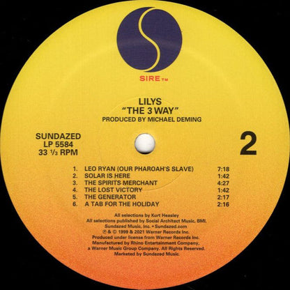 Lilys - The 3 Way (VINYL) | Mint (M) Mint (M)-