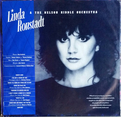 Linda Ronstadt & Nelson Riddle And His Orchestra - What's New | Near Mint (NM) Near Mint (NM)-